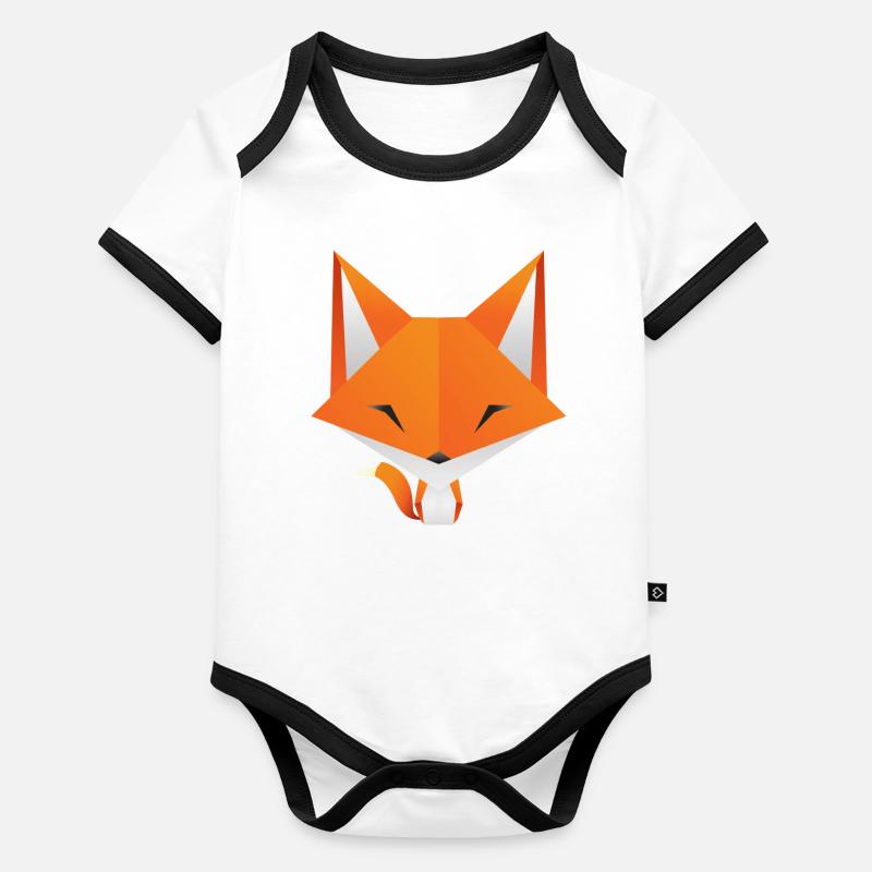 Sweet fox Organic Baby Contrasting Bodysuit