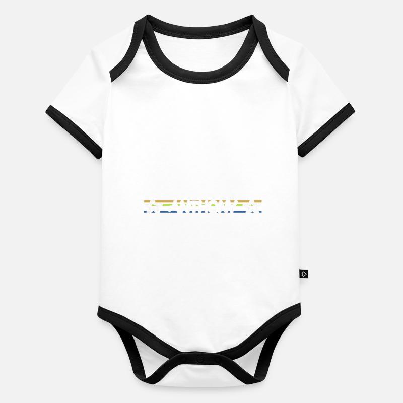Geburtstag Anthony Baby Bio-Kurzarm-Kontrastbody