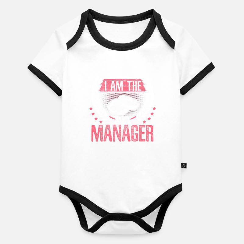 Ehe Ehefrau Bräutigam Baby Bio-Kurzarm-Kontrastbody