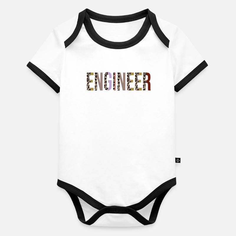 Engineer Organic Baby Contrasting Bodysuit