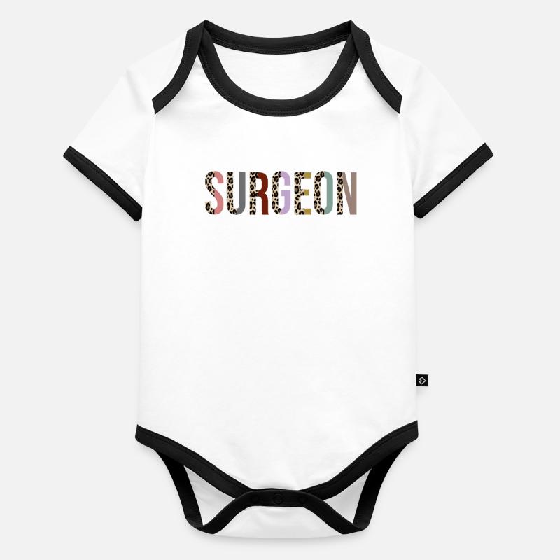 Surgeon Organic Baby Contrasting Bodysuit