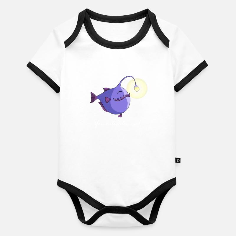 Frogfish Organic Baby Contrasting Bodysuit