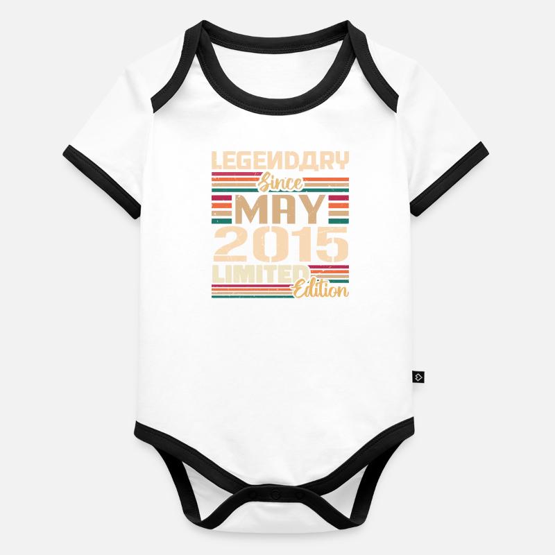 May 2015 May - Jubilee May 2015 Organic Baby Contrasting Bodysuit