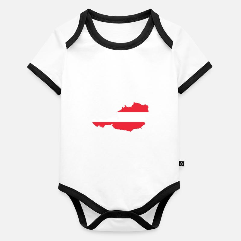 Austria Organic Baby Contrasting Bodysuit