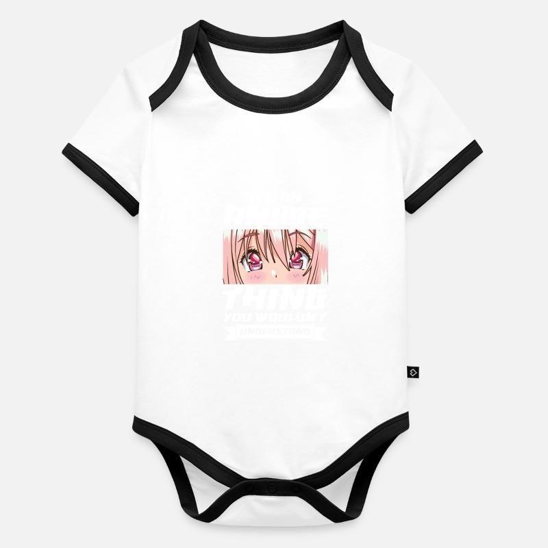 Anime merch Anime Anime Merchandise Geschenk Baby Bio-Kurzarm-Kontrastbody