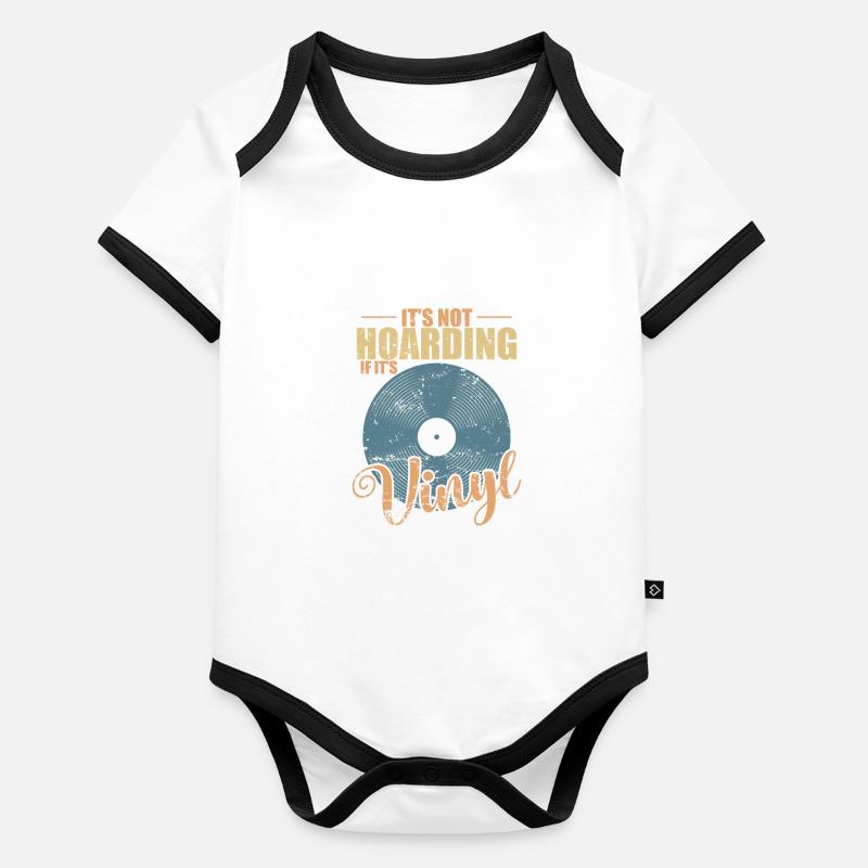 Ce n’est pas de la thésaurisation si c’est un disque vinyle Body Bébé bio contrasté manches courtes