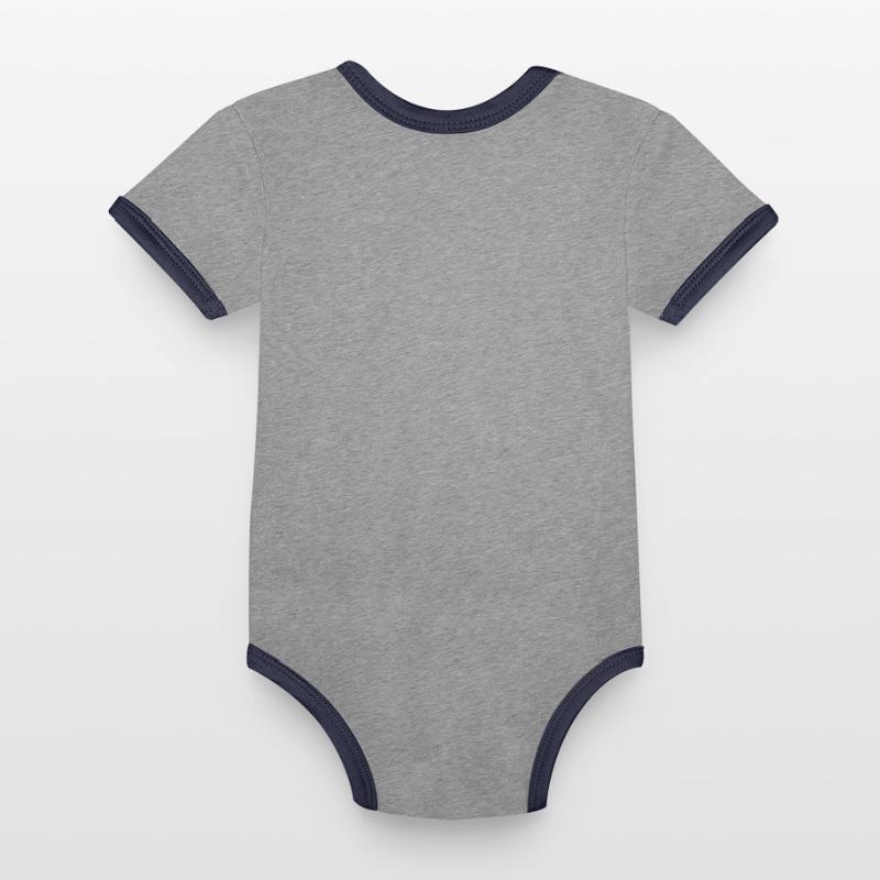 Code Programmer Nerd Bug Developer Gift Organic Baby Contrasting Bodysuit