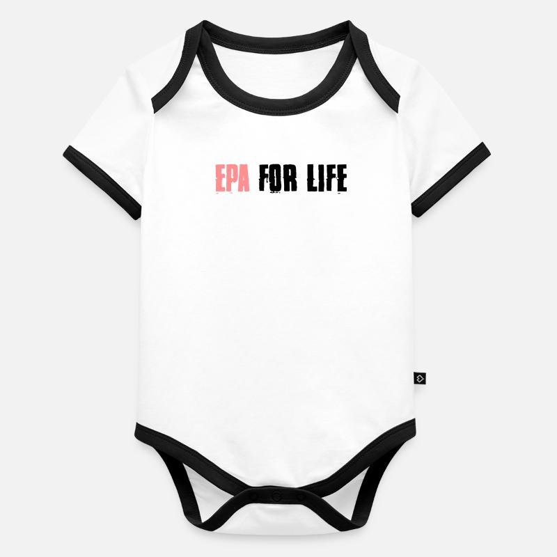 Epa fürs Leben Baby Bio-Kurzarm-Kontrastbody