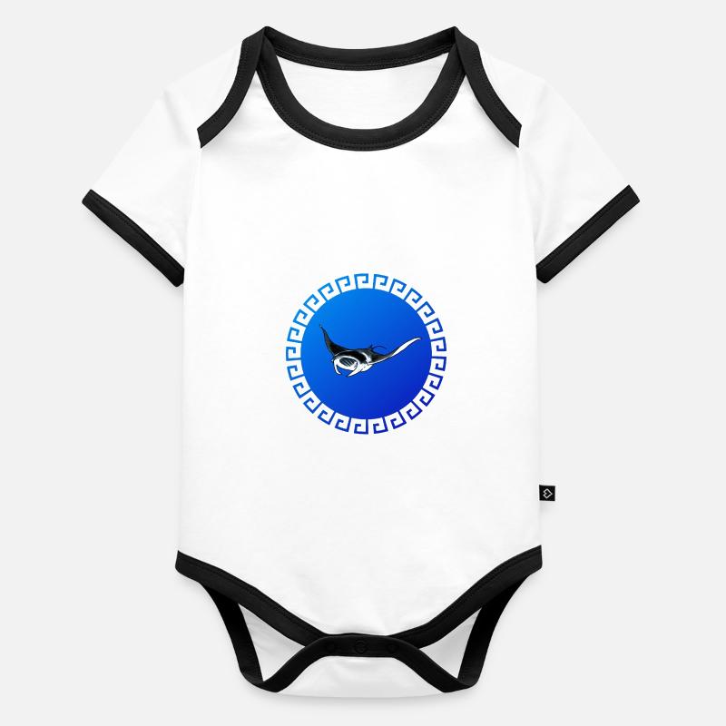 Mantara Organic Baby Contrasting Bodysuit