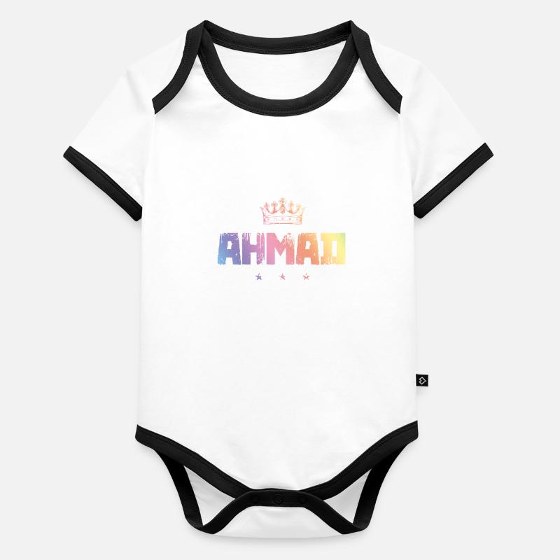 Ahmad Organic Baby Contrasting Bodysuit