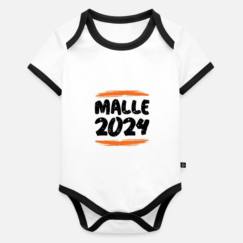 Malle 2024 Organic Baby Contrasting Bodysuit