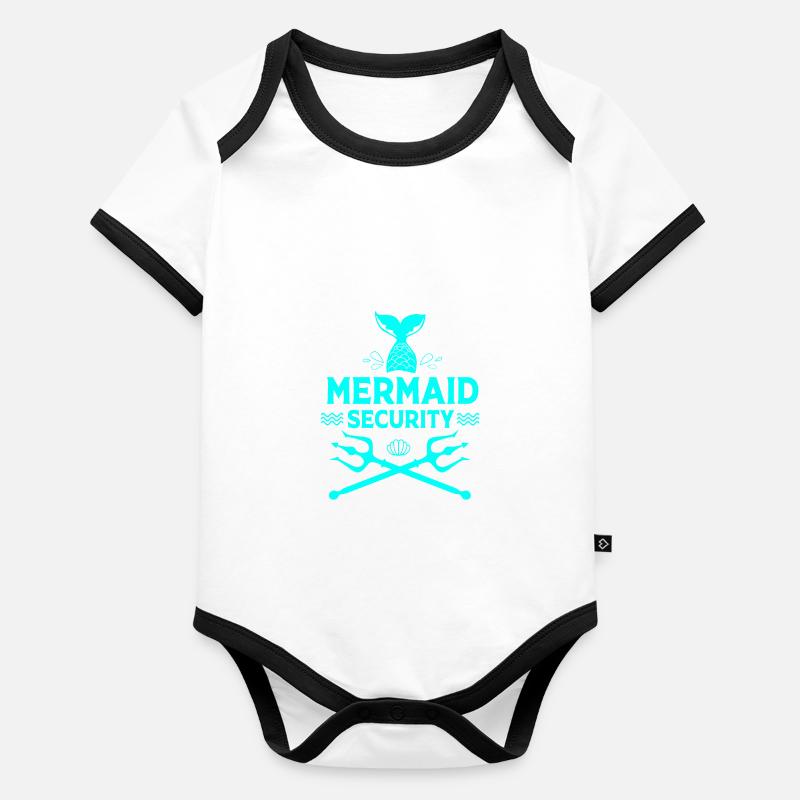 Pool Party Baby Bio-Kurzarm-Kontrastbody