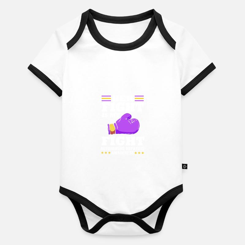 Autoimmunkrankheit Baby Bio-Kurzarm-Kontrastbody