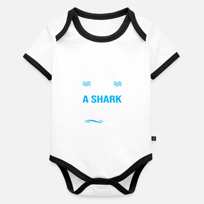 Gebrochener Arm Knochen Knochenbruch Baby Bio-Kurzarm-Kontrastbody