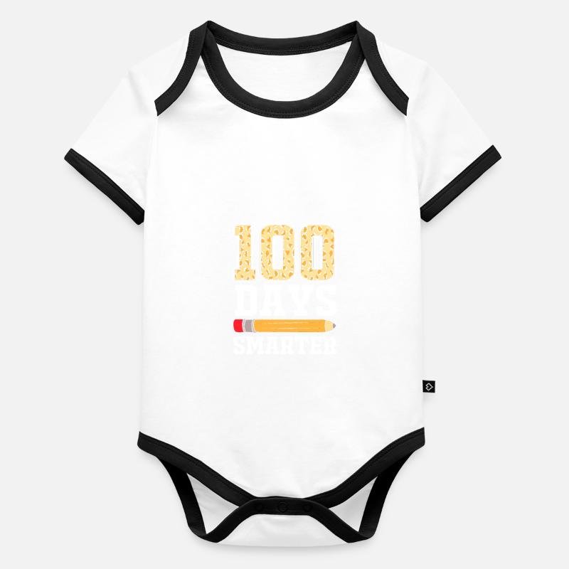 Lehrer der Mittelstufe Baby Bio-Kurzarm-Kontrastbody