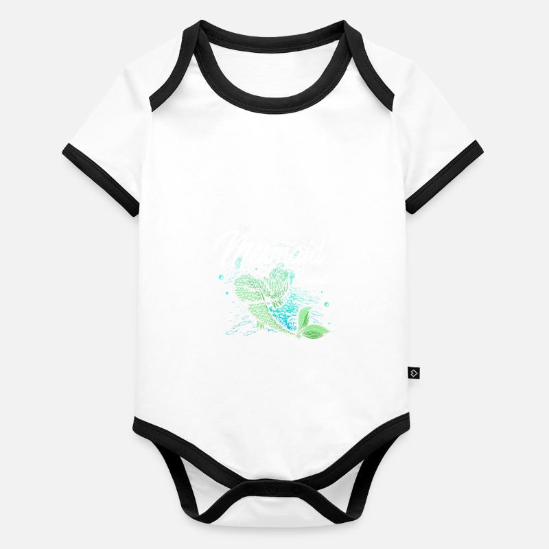 Pool Party Baby Bio-Kurzarm-Kontrastbody