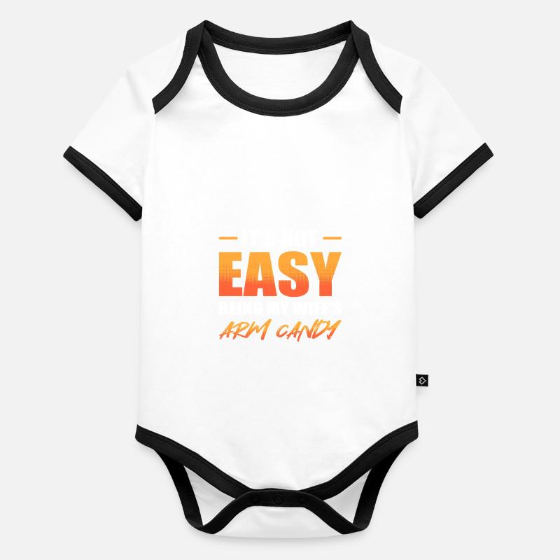 Bras Candy Mari Body Bébé bio contrasté manches courtes