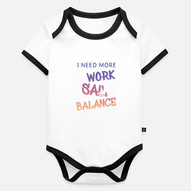 i need more work sail balance Baby Bio-Kurzarm-Kontrastbody