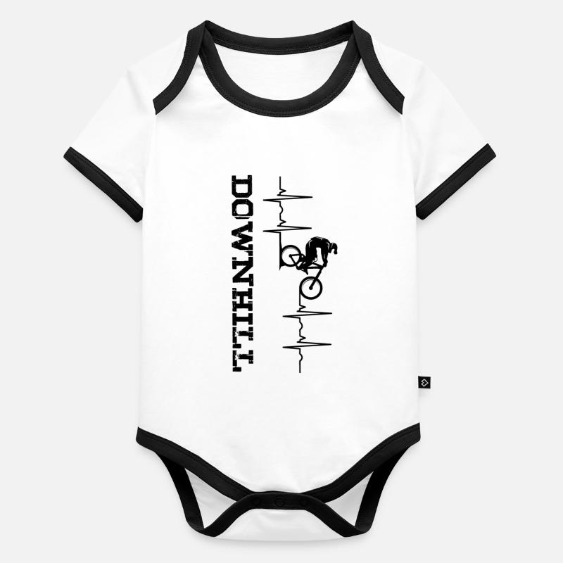 Downhill Baby Bio-Kurzarm-Kontrastbody