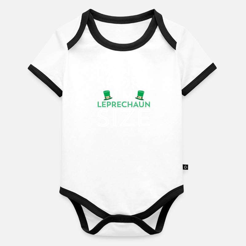 Pas petit, mais de taille lutin - St. Body Bébé bio contrasté manches courtes