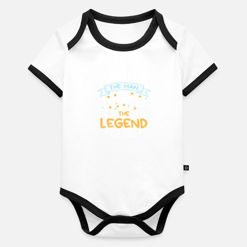 Varnisher Painting Canvas Master Painter Organic Baby Contrasting Bodysuit