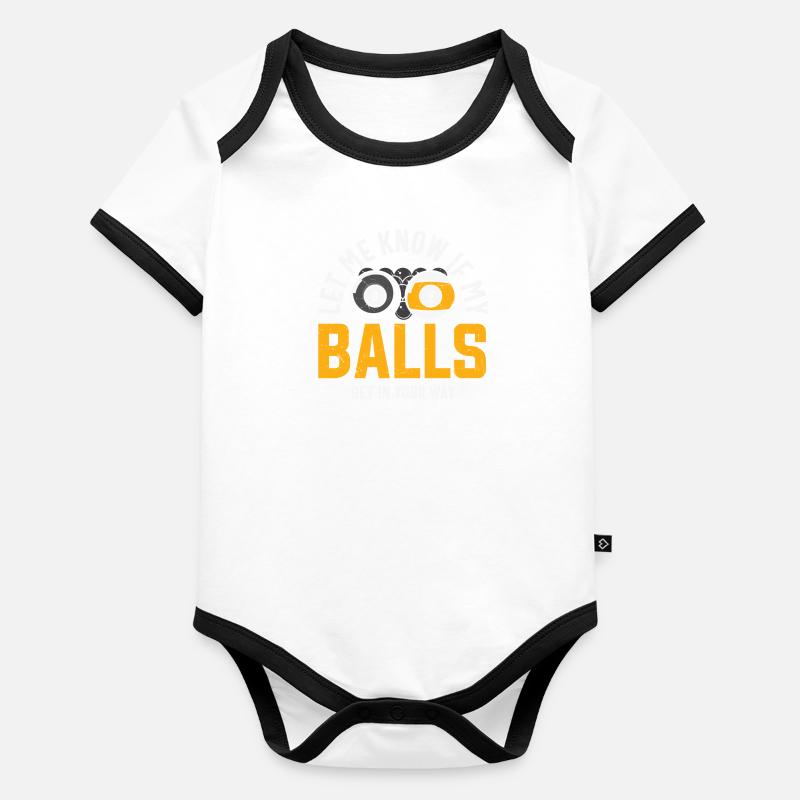 Billard Piscine Billard Billard Boule Billard Billard Cuisine 8Ball Body Bébé bio contrasté manches courtes