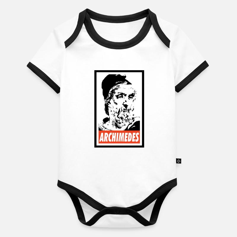Antonin Dvorak Baby Bio-Kurzarm-Kontrastbody