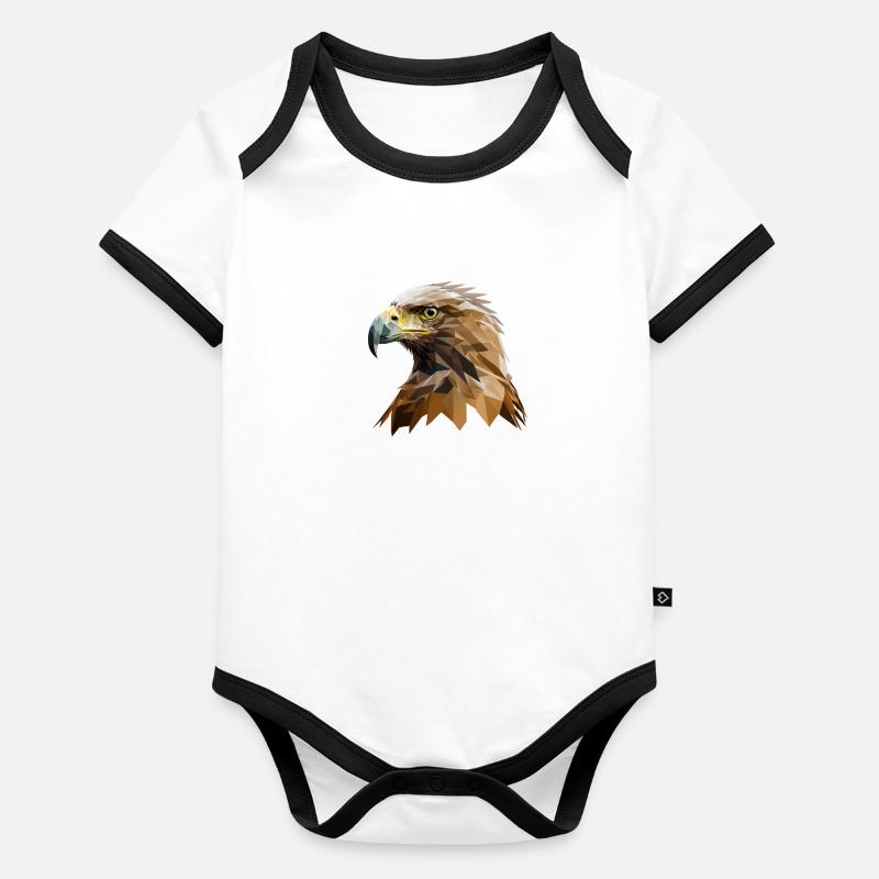 AIGLE Body Bébé bio contrasté manches courtes
