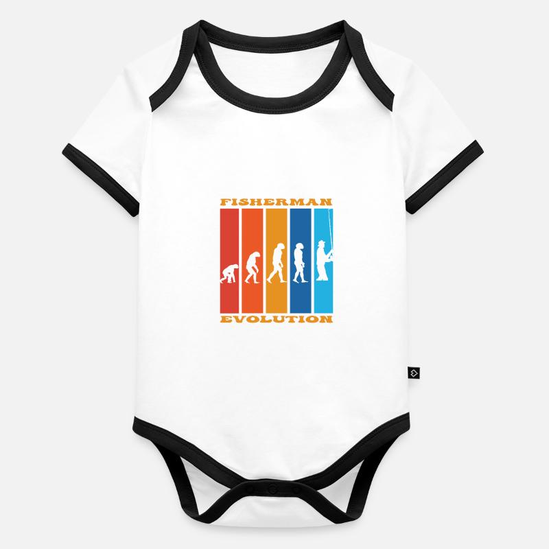 Angler Evolution Baby Bio-Kurzarm-Kontrastbody