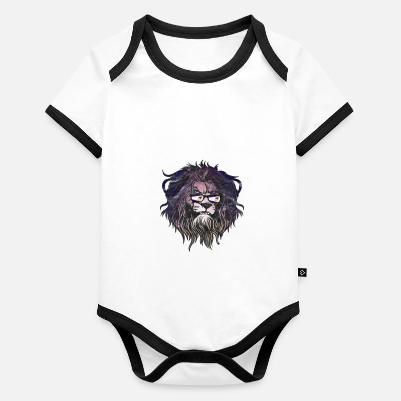Amerikanisch-Samoa Baby Bio-Kurzarm-Kontrastbody
