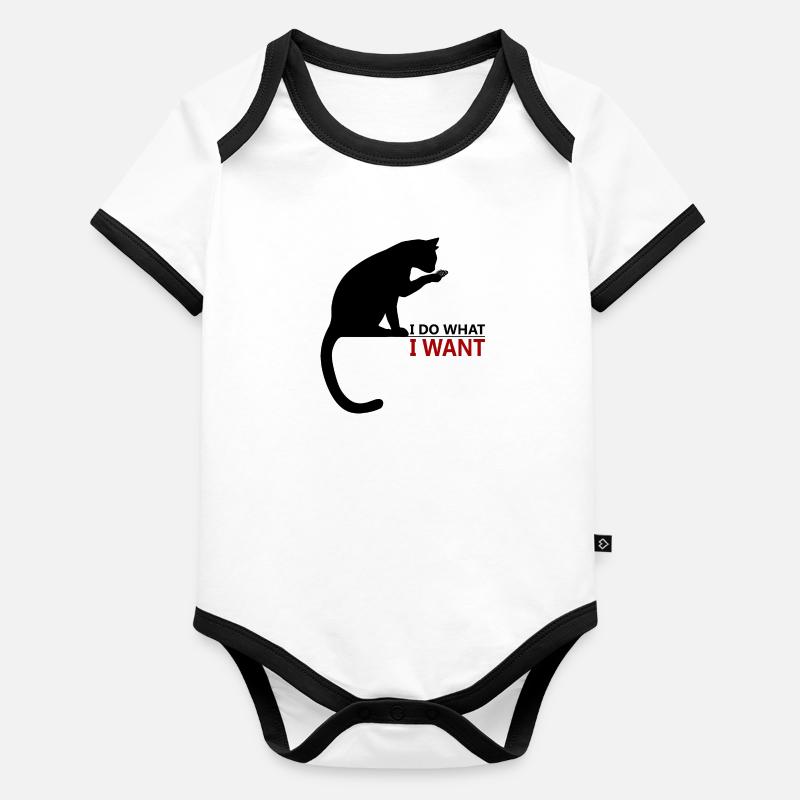Ich mache, was ich will, Chat Baby Bio-Kurzarm-Kontrastbody