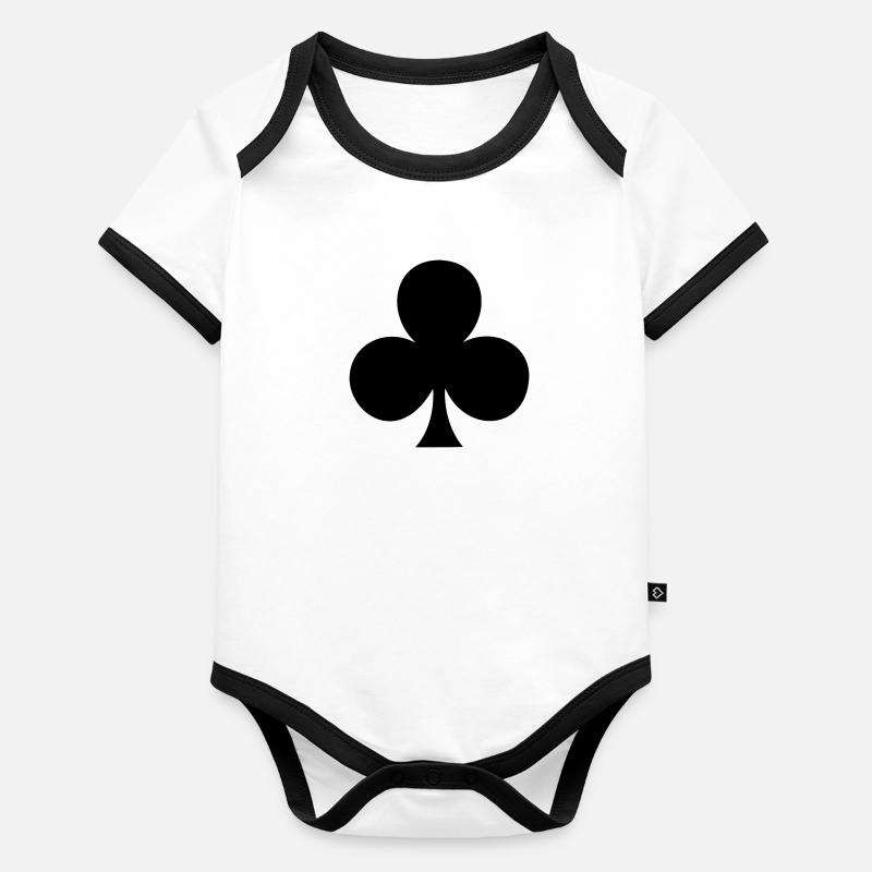 chance Body Bébé bio contrasté manches courtes