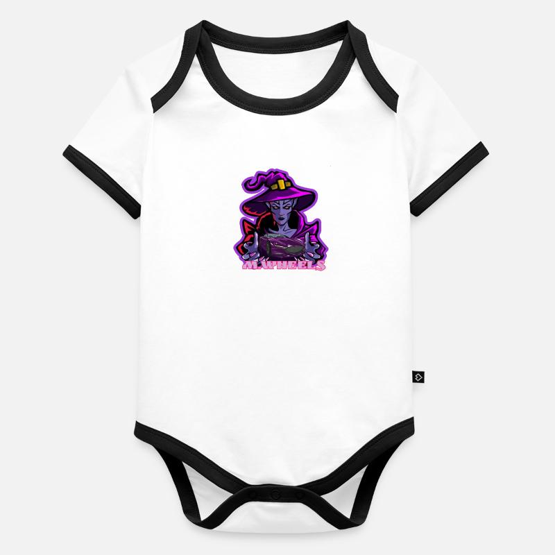 Fun car by M.wheels Body Bébé bio contrasté manches courtes