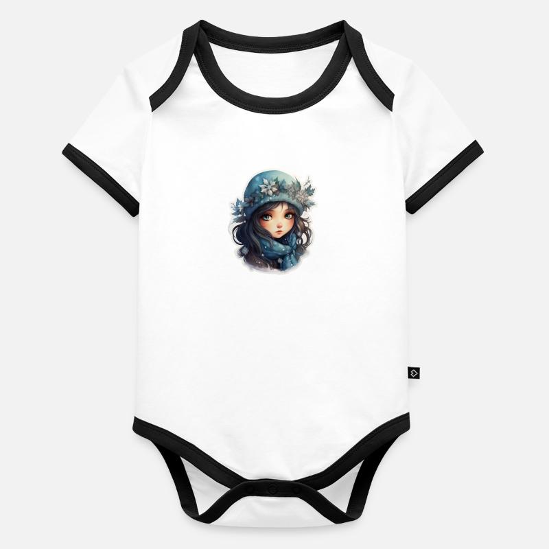 Ice Marie Organic Baby Contrasting Bodysuit