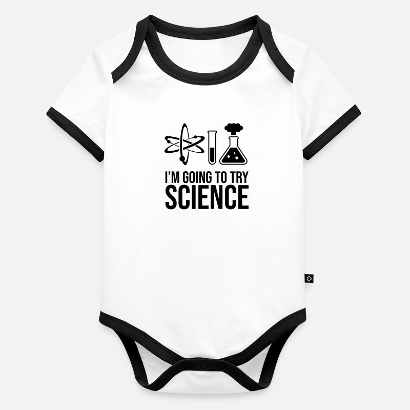 science Body Bébé bio contrasté manches courtes