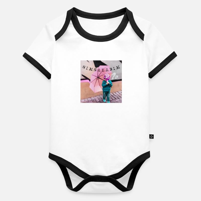 Simsalabim Organic Baby Contrasting Bodysuit
