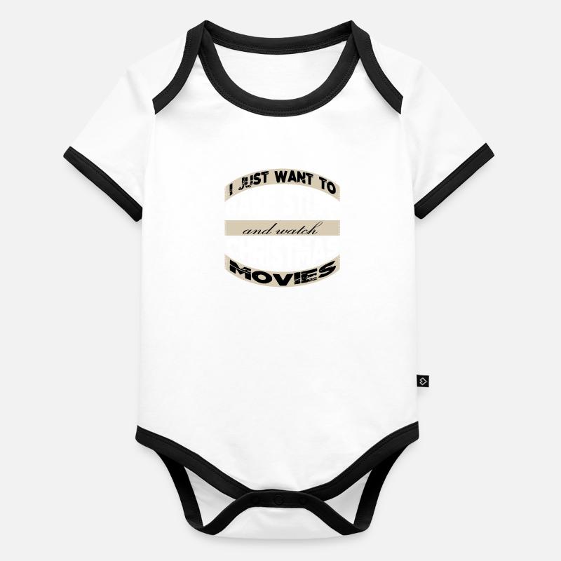 bodybuilding cute babe bakery baker profession Organic Baby Contrasting Bodysuit
