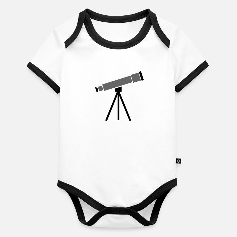 Telescope Organic Baby Contrasting Bodysuit