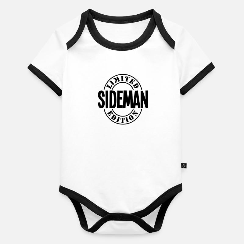 sideman limited edition stamp copy Organic Baby Contrasting Bodysuit