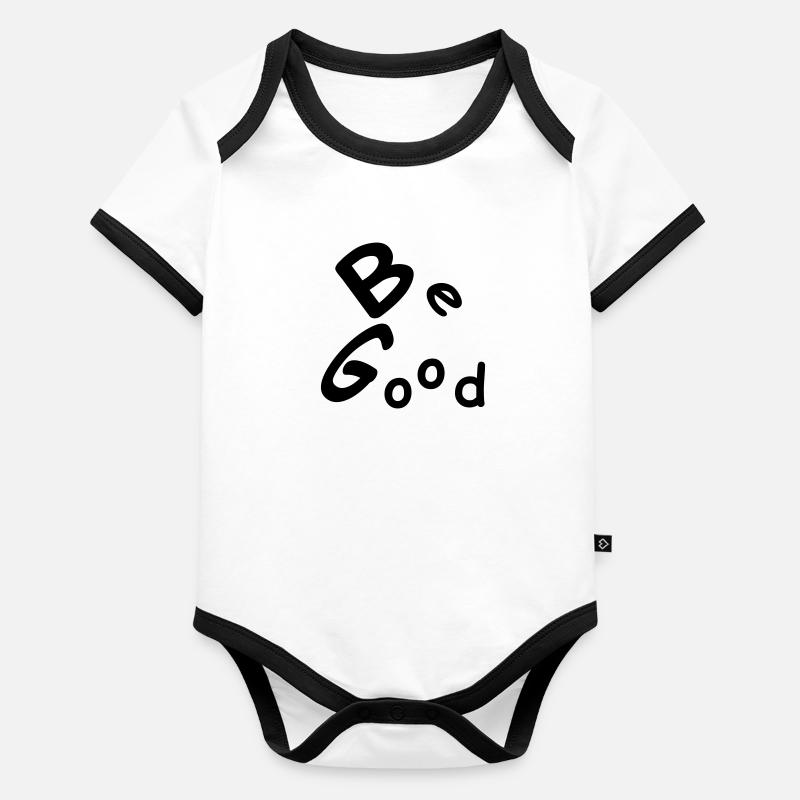 BeGoodTest Organic Baby Contrasting Bodysuit