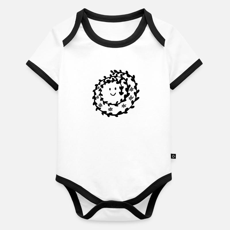 Growing Organic Baby Contrasting Bodysuit