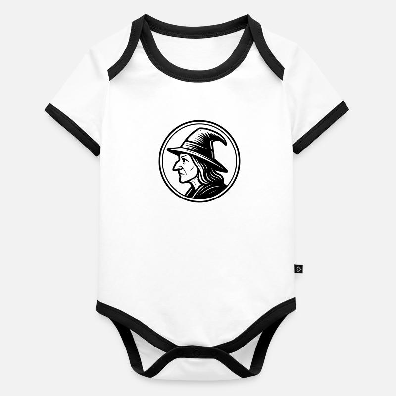 Witch Organic Baby Contrasting Bodysuit