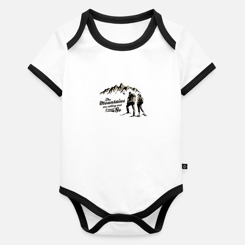 HIKE Organic Baby Contrasting Bodysuit