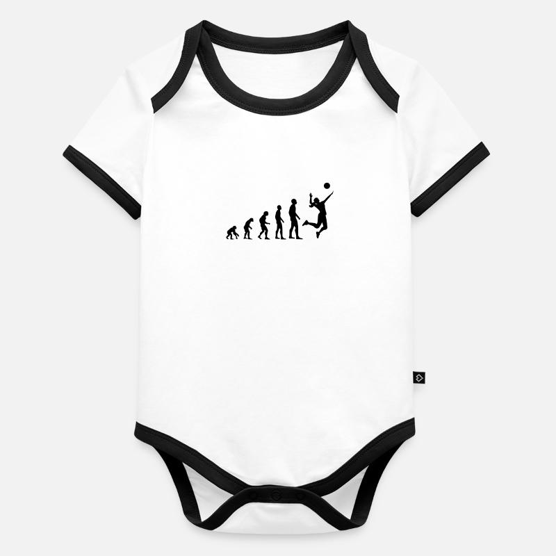 Evolution Volleyball Baby Bio-Kurzarm-Kontrastbody