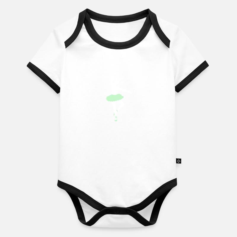 Ballett Baby Bio-Kurzarm-Kontrastbody