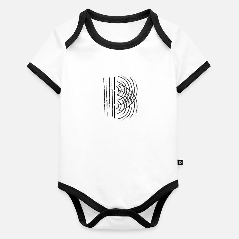 Physics physicist student university gift Organic Baby Contrasting Bodysuit
