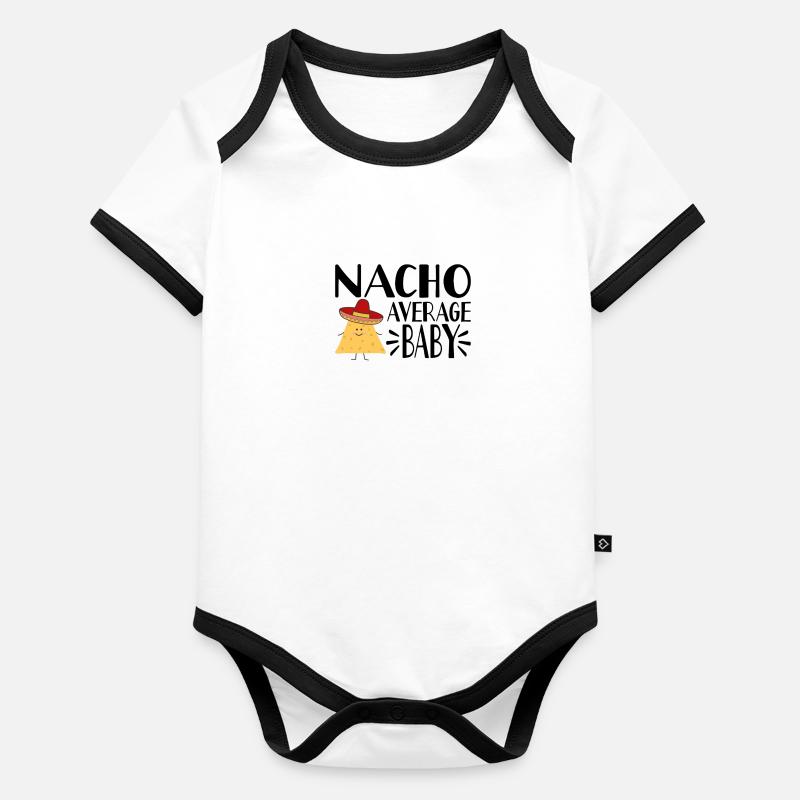 Nacho Organic Baby Contrasting Bodysuit