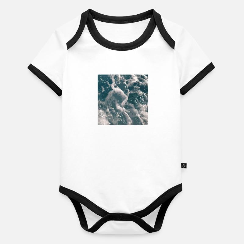 Tonic Water Organic Baby Contrasting Bodysuit
