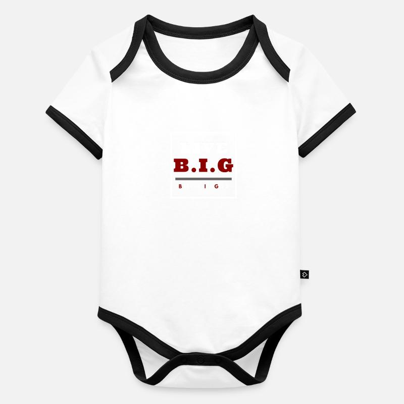 Belive in God Organic Baby Contrasting Bodysuit