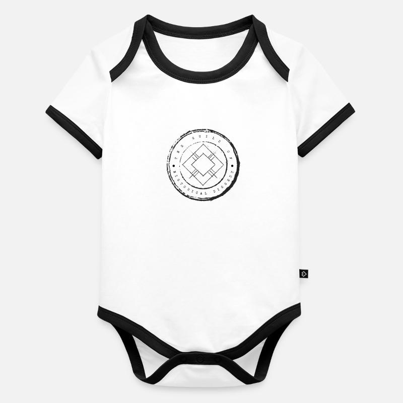 Die Gilde des historischen Dissens Baby Bio-Kurzarm-Kontrastbody